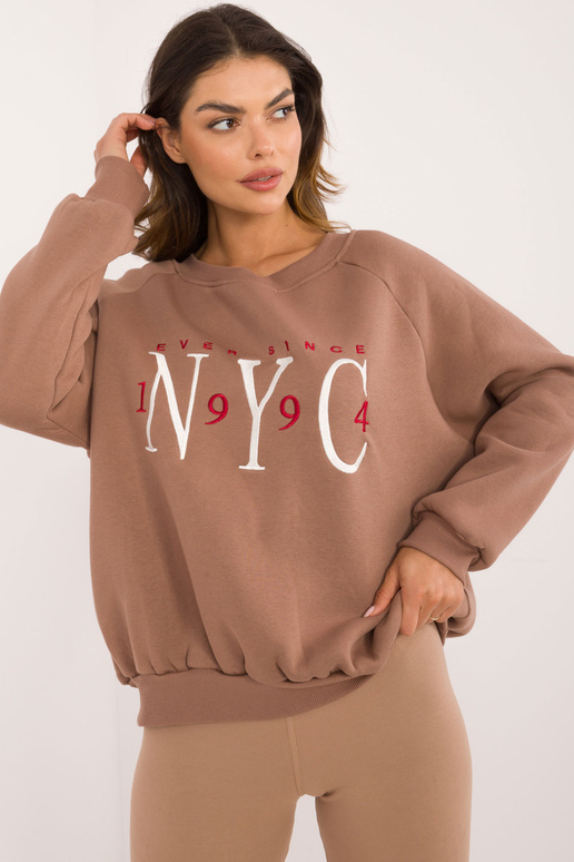 Mikina-EM-BL-857,88-hnědá