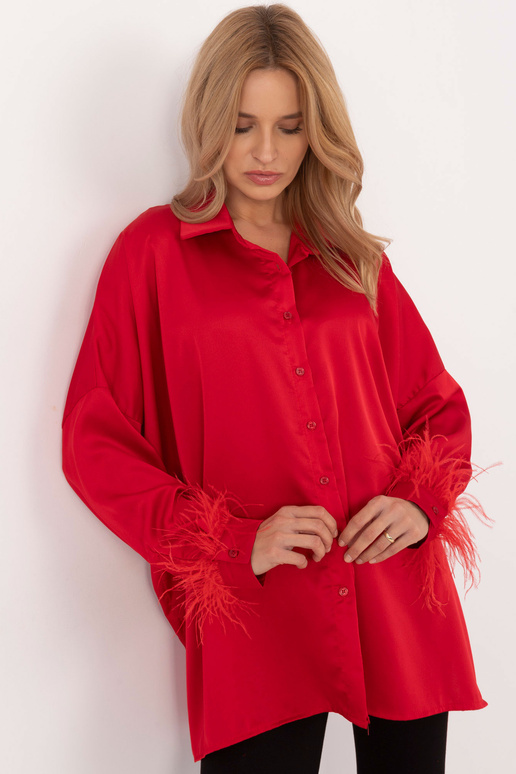 Košile-DHJ-KS-16879.37-červená