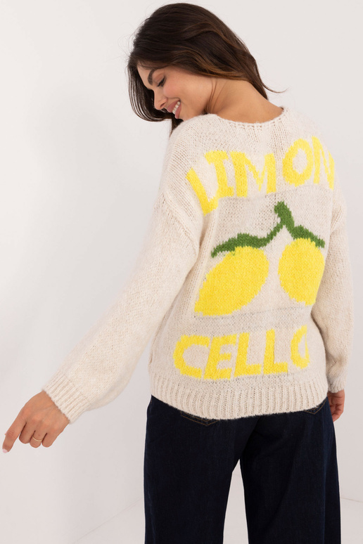 Svetr -MI-SW-2108.92-světle béžový