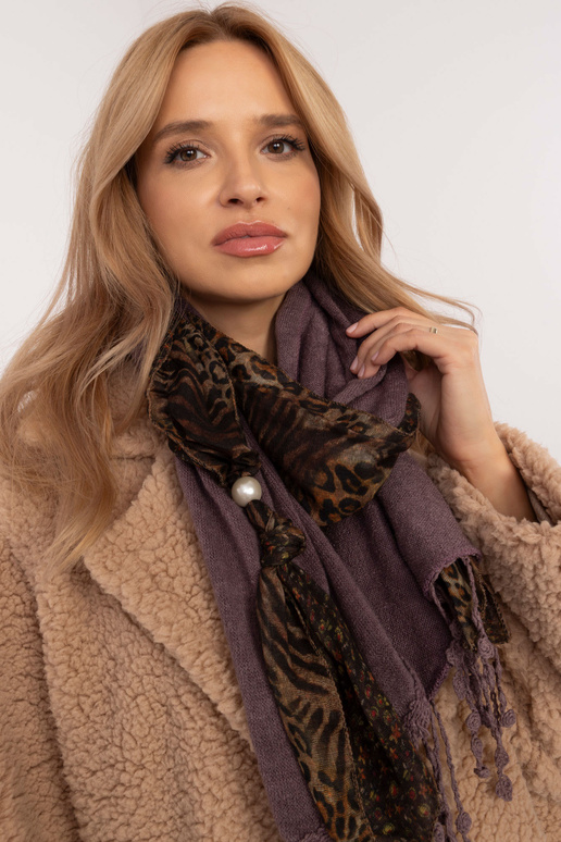 Šála-AT-SZ-0247.83P-tmavě fialová Šála-AT-SZ-0247.83P-tmavě fialová