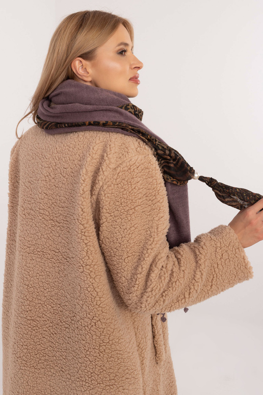 Šála-AT-SZ-0247.83P-tmavě fialová Šála-AT-SZ-0247.83P-tmavě fialová