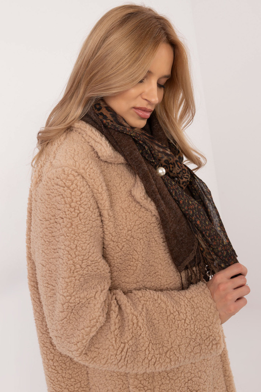 Šátek-AT-SZ-0247.83P-hnědý Šátek-AT-SZ-0247.83P-hnědý