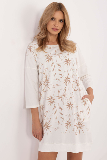 Šaty-RV-SK-9981,50-ecru 2