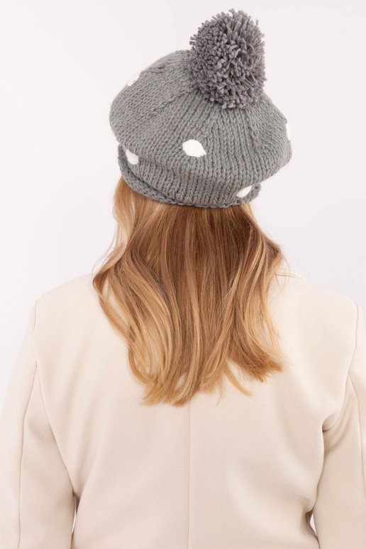 Čepice -AT-CZ-CHA1133,38-šedá