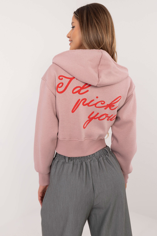 Mikina-CLM-BL-1331.02P-světle růžová