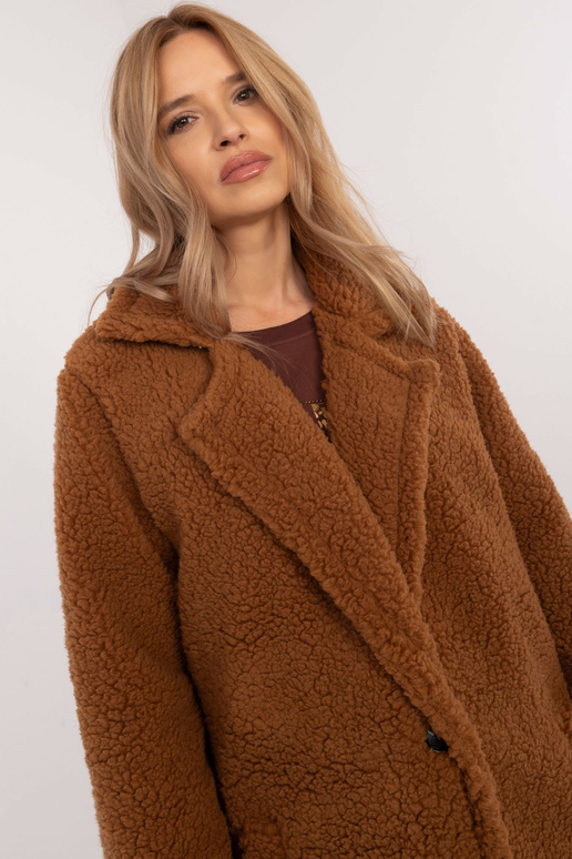 Kabát-DHJ-PL-19991,86-světle hnědý