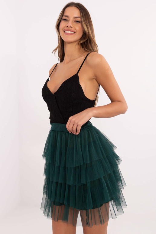 Sukně-TW-SD-BI-0517.84-tmavě zelená