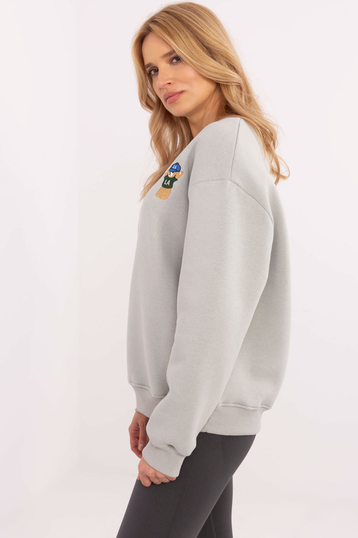 Mikina-CLM-BL-1283.19X-světle šedá