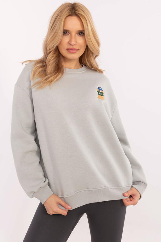 Mikina-CLM-BL-1283.19X-světle šedá