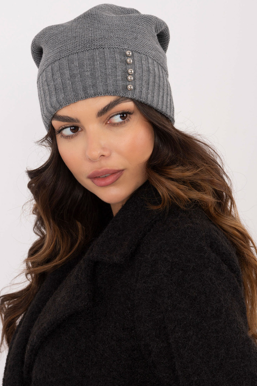 Čepice -JK-CZ-13-1,20-tmavě šedá Čepice -JK-CZ-13-1,20-tmavě šedá