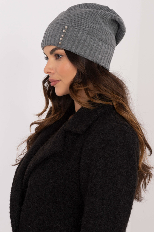 Čepice -JK-CZ-13-1,20-tmavě šedá Čepice -JK-CZ-13-1,20-tmavě šedá