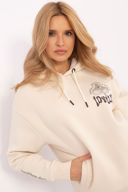 Mikina - D10600T02420L - béžová