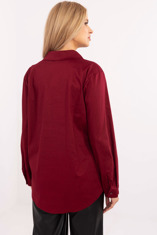 Košile-DHJ-KS-20132.04P-vínová