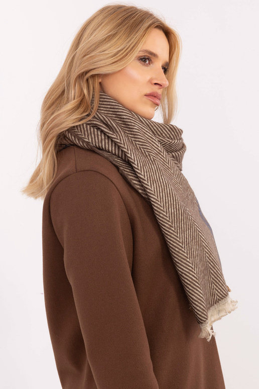 Šátek-AT-SZ-18301.37-hnědý Šátek-AT-SZ-18301.37-hnědý
