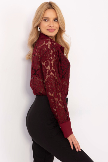 Košile-MI-KS-C243.18-vínová 2