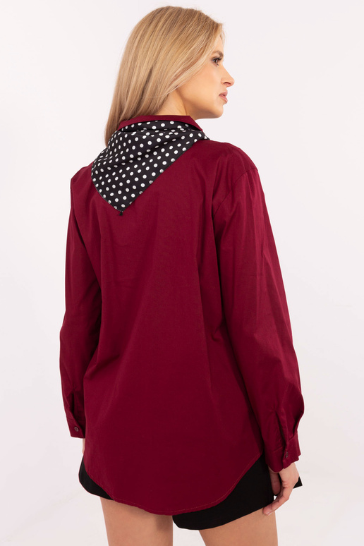 Košile-DHJ-KS-20172.36P-vínová