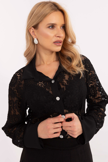 Košile-MI-KS-C243.18-černá 2