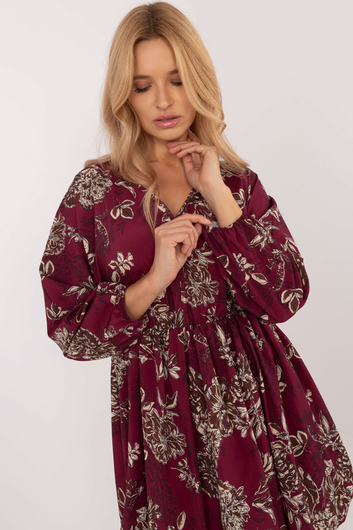 Šaty-DHJ-SK-19861-6,42-fialové