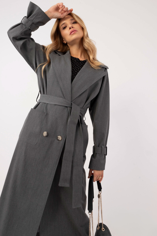 Kabát-LK-PL-509754.42-tmavě šedý