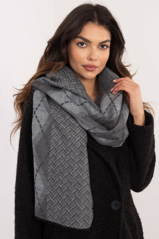Šála -AT-CH-12301.82P-tmavě šedá