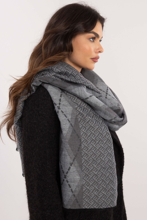 Šála -AT-CH-12301.82P-tmavě šedá