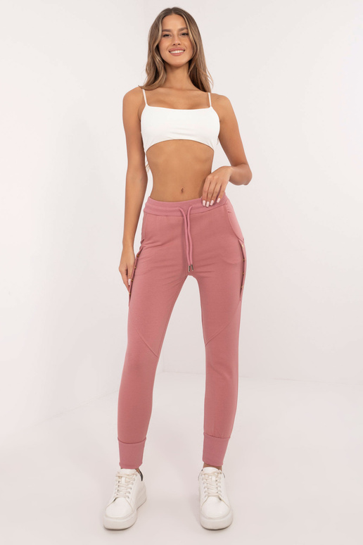 Tepláky - CLM-DR-0128.05P - tmavě růžové