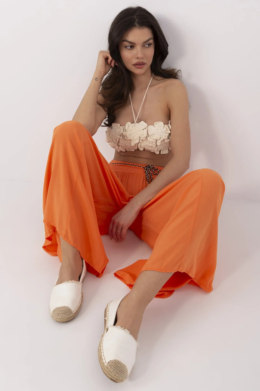 Kalhoty-TW-SP-BI-81733.14-oranžové