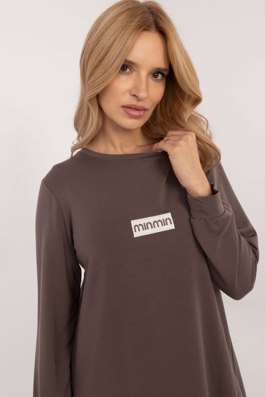 Šaty-RV-SK-A-165,61-tmavě hnědé