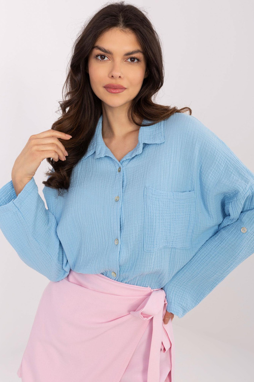 Košile-MO-KS-9368,98-světle modrá