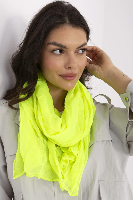 Šátek-AT-CH-1906.98-fluo žlutá