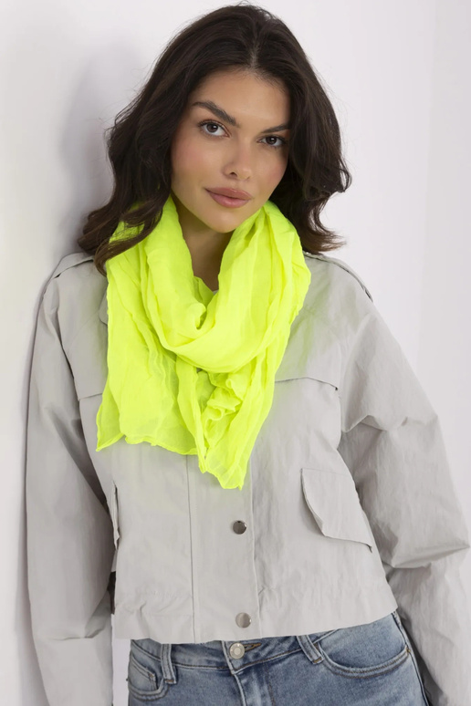 Šátek-AT-CH-1906.98-fluo žlutá