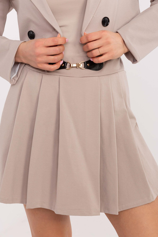 Sukně-MI-SD-G60501.66P-tmavě béžová