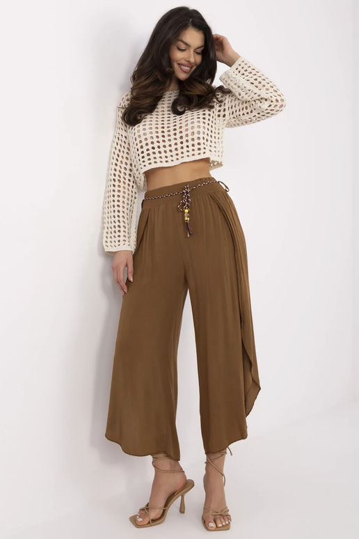 Kalhoty-TW-SP-BI-81378.24P-světle hnědé