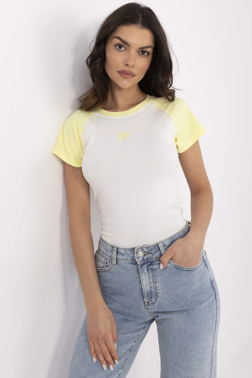 Tričko-NM-TS-V7940.17-bílo-žluté