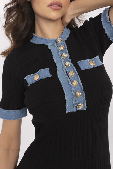 Šaty-NM-SK-K435.77-černé 2