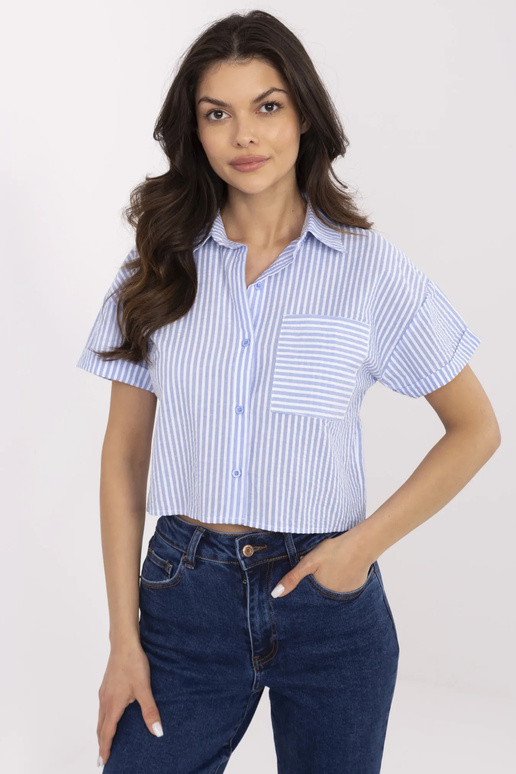 Košile-NM-KS-KA-01148.50P-bílo-modrá