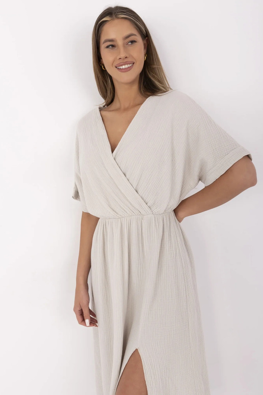 Šaty-MI-SK-121008.84-béžové Šaty-MI-SK-121008.84-béžové