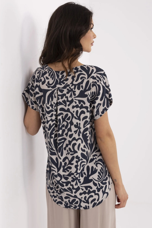 Halenka-D73771M11171B-námořnická modrá Halenka-D73771M11171B-námořnická modrá