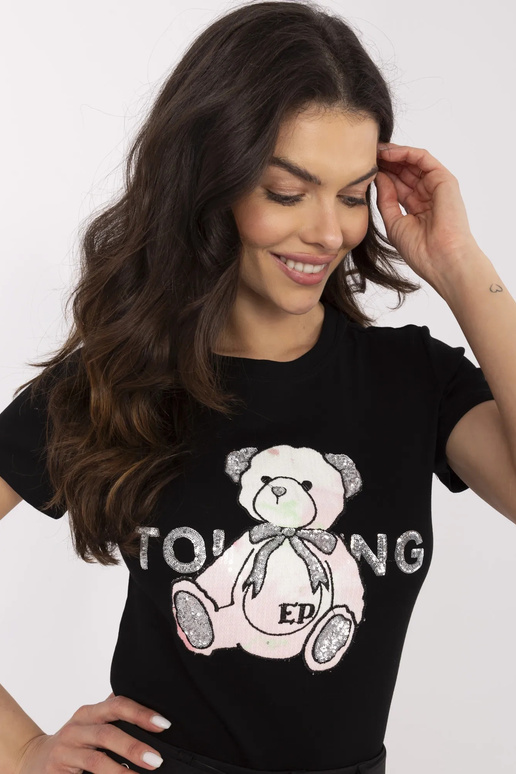 Tričko-NM-TS-JX-09328.65P-černo-růžové