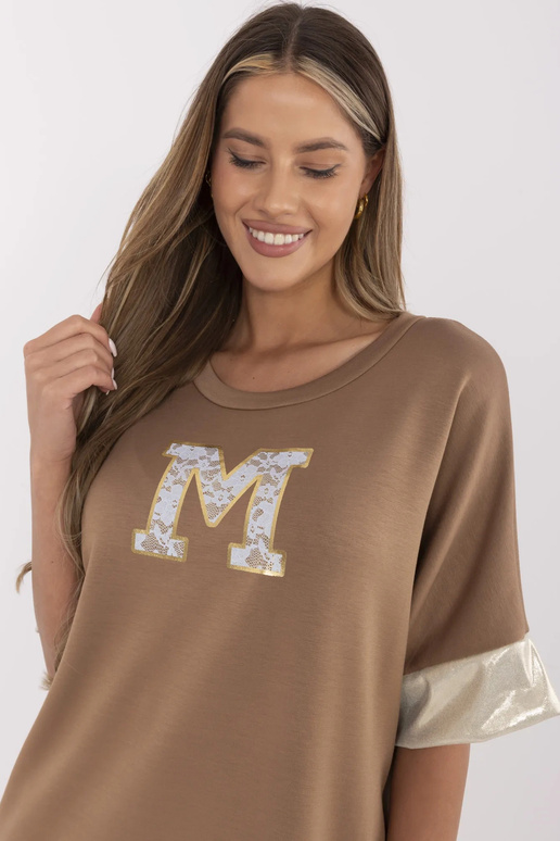 Šaty-MI-SK-A6192.52-světle hnědé