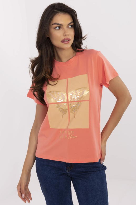 Tričko-CLM-TS-1704.85-oranžové