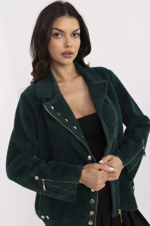 Bunda-MBM-KR-L176,87-tmavě zelená