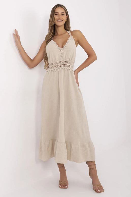 Šaty-MI-SK-88573.83-béžové Šaty-MI-SK-88573.83-béžové