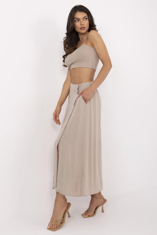 Sukně-D73761M50222A-tmavě béžová