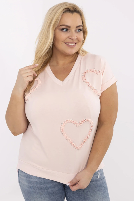 Halenka-RV-BZ-A542.12P-světle růžová Halenka-RV-BZ-A542.12P-světle růžová