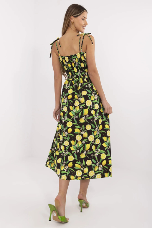 Šaty-MI-SK-23817.40-černo-žluté Šaty-MI-SK-23817.40-černo-žluté