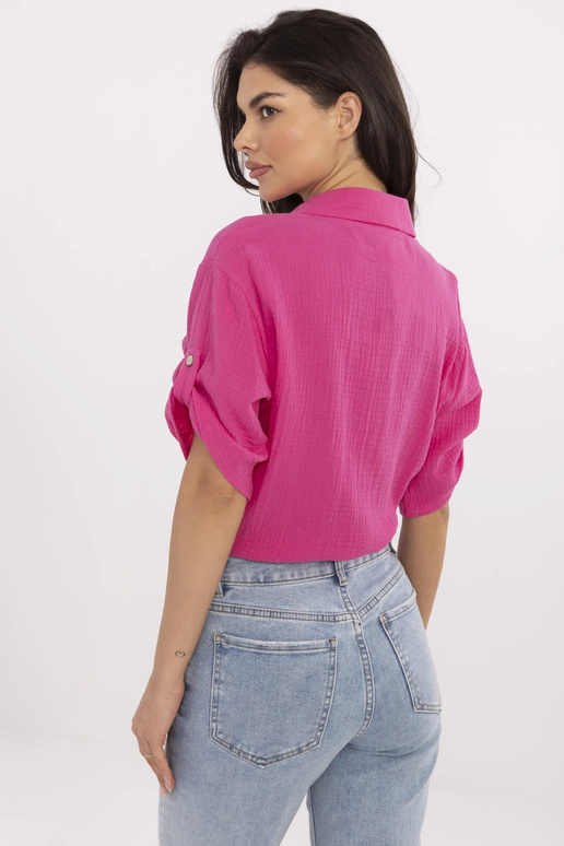 Košile-DHJ-KS-8595-1,66-fuchsiová