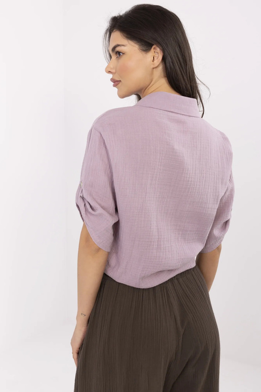 Košile-DHJ-KS-8595-1,66-světle fialová