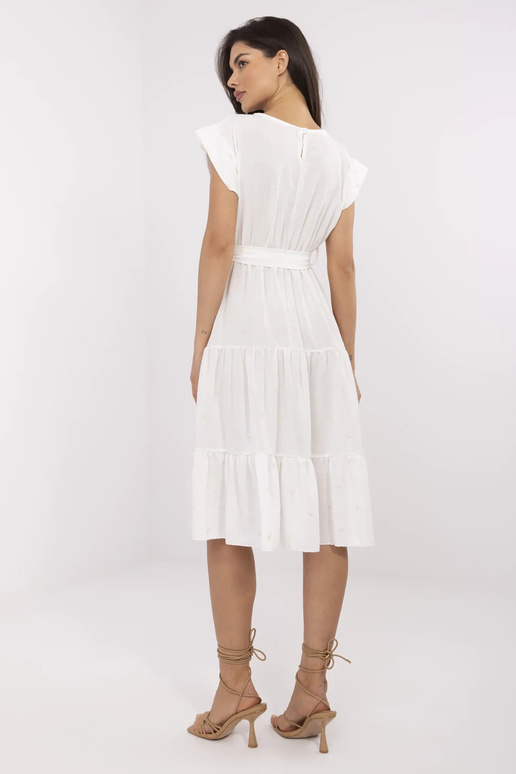 Šaty-DHJ-SK-13583.18-ecru Šaty-DHJ-SK-13583.18-ecru