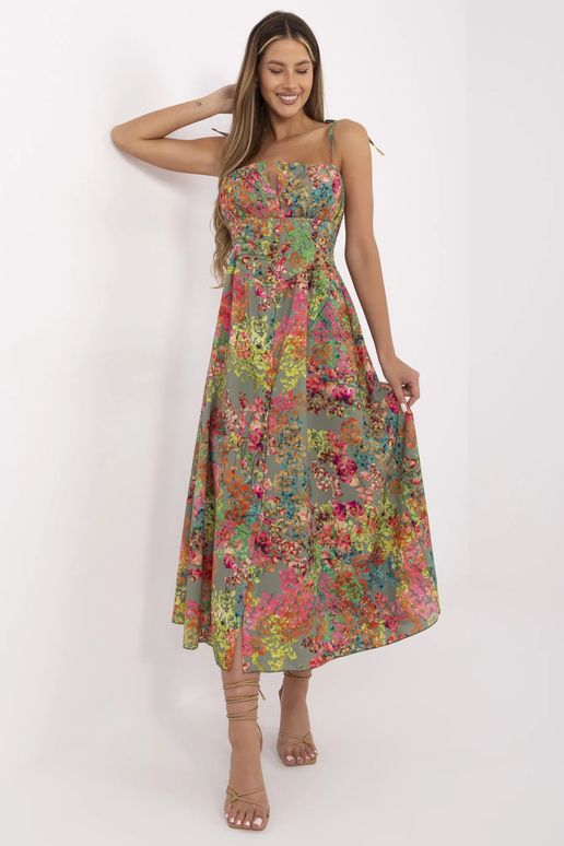 Šaty-MI-SK-23817-6.85-khaki Šaty-MI-SK-23817-6.85-khaki